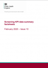 Screening KPI SummaryFactsheets Feb2020 Issue10
